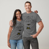 Zwarte Spooky T-shirt (Unisex)