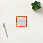 Zwarte Staartvlinder op Gerberia-margriet Post-it® Notes (Kantoor)