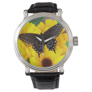Zwarte Staartvlinder vlinder Horloge