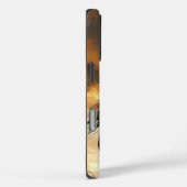 Zwarte Stalion Gepersonaliseerde Naam Case-Mate iPhone Case (Achterkant / Rechts)