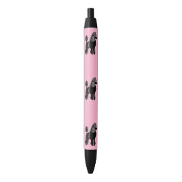 Zwarte standaardpennen roze en zwarte pennen