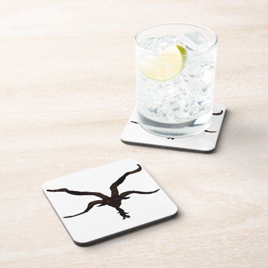 Zwarte Star-vulkanische Onderzetters (Rechterzijde)