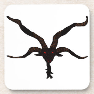 Zwarte Star-vulkanische Onderzetters