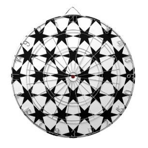 ZWARTE STARS DARTBORD