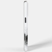 Zwarte stedelijke skyline Case-Mate iPhone case (Achterkant / Rechts)