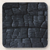 Zwarte steenkool onderzetter (Voorkant)