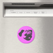 Zwarte stekker magneet (Insitu (Vaatwasser))