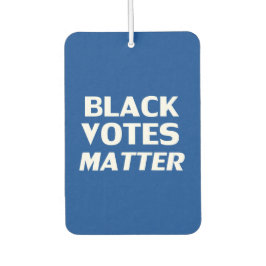 Zwarte stemmen, blauwe witte luchtverfrisser