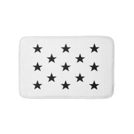 Zwarte ster badmat