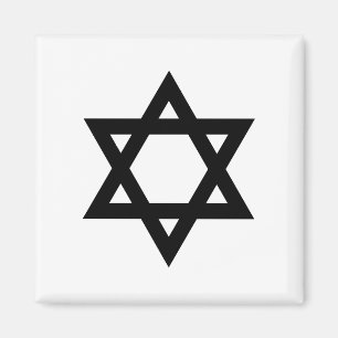 Zwarte ster van David Magneet