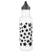 Zwarte ster waterfles  (Rechts)