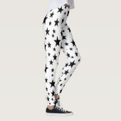 Zwarte sterren leggings (Rechts)