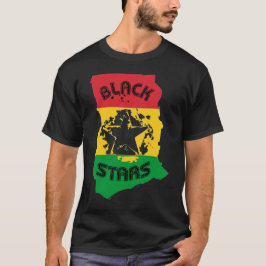 Zwarte sterren t-shirt