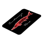 zwarte steur magneet (Linkerzijde)