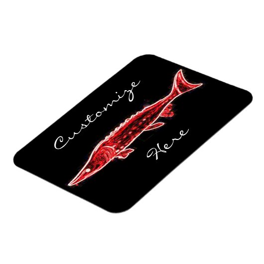 zwarte steur magneet (Linkerzijde)