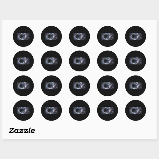 Zwarte Sticker (Vel)