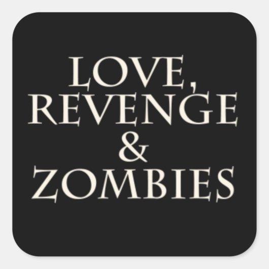 Zwarte Stickers (Voorkant)