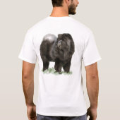 zwarte stier t-shirt (Achterkant)