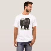 zwarte stier t-shirt (Voorkant volledig)