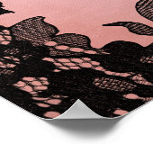 zwarte stiletto's en kant poster (Hoek)