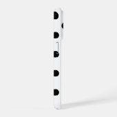 Zwarte Stip iPhone 15 Pro Hoesje (Rechterkant)