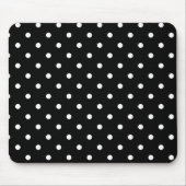 zwarte stip muismat (Voorkant)