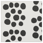 Zwarte stippen 2017 Stof van ORDesigns. (Swatch)