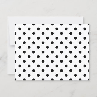 Zwarte Stippen Briefkaart