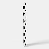 Zwarte Stippen Case-Mate iPhone Case (Achterkant / Links)