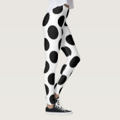 Zwarte Stippen Leggings (Rechts)