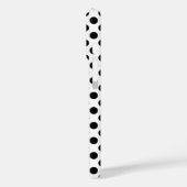Zwarte Stippen Op Wit Case-Mate iPhone Case (Achterkant / Links)