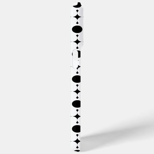 Zwarte stippen, stippen, Stippen, gestippeld Case-Mate iPhone Case (Achterkant / Rechts)