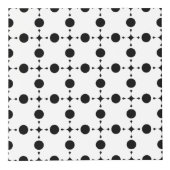 Zwarte stippen, stippen, Stippen, gestippeld Kubus (Rechts)