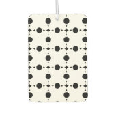 Zwarte stippen, stippen, Stippen, gestippeld Luchtverfrisser (Voorkant)