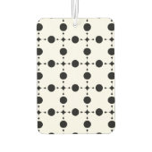 Zwarte stippen, stippen, Stippen, gestippeld Luchtverfrisser (Achterkant)