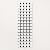 Zwarte stippen, stippen, Stippen, gestippeld Yogamat (Voorkant)