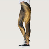 zwarte stof leggings (Links)