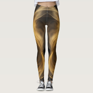 zwarte stof leggings