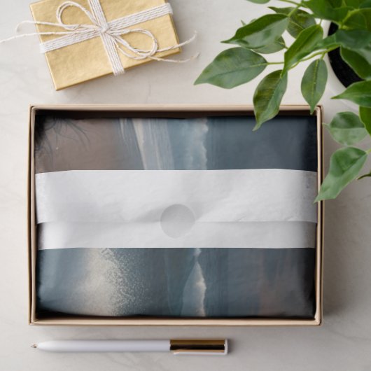 zwarte strandhengst tissuepapier (Geschenk)