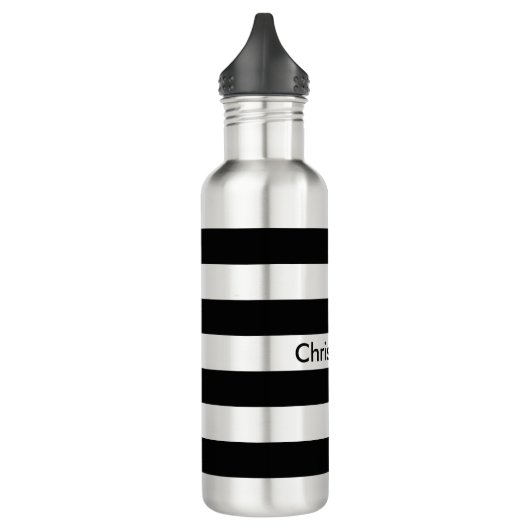 Zwarte streep waterfles  (Links)