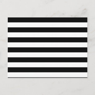 Zwarte Strepen Briefkaart