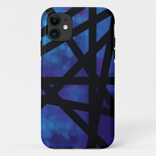 zwarte strepen Case-Mate iPhone case (Achterkant)