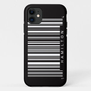 zwarte strepen streepjescode Case-Mate iPhone case