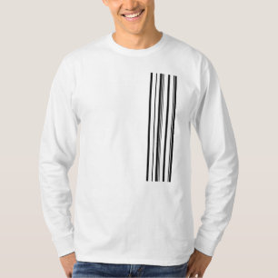 Zwarte strepen t-shirt