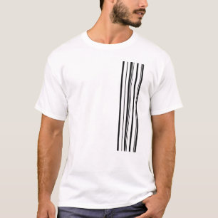 Zwarte strepen t-shirt
