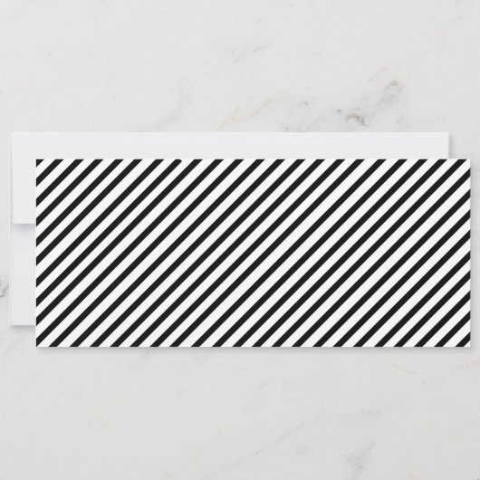 Zwarte Strepen Vaderdag Cadeaubon (Achterkant)