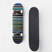 Zwarte strepen voor skaters skateboard (Voorkant)