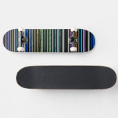 Zwarte strepen voor skaters skateboard (Horizontaal)