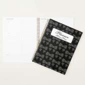 Zwarte strikken planner (Display)
