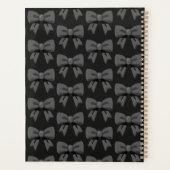 Zwarte strikken planner (Achterkant)